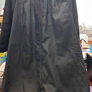 Black College Graduation  Gown 5'0 to 5'2